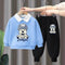 Cartoon Baby Tracksuit – Autumn Pullover & Pants Set (2pcs) - Little Fashion