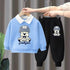 Cartoon Baby Tracksuit – Autumn Pullover & Pants Set (2pcs) - Little Fashion