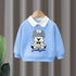 Cartoon Baby Tracksuit – Autumn Pullover & Pants Set (2pcs) - Little Fashion