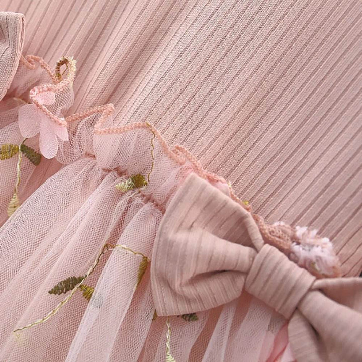 Charming Winter Flower Princess Dres - Little Fashion