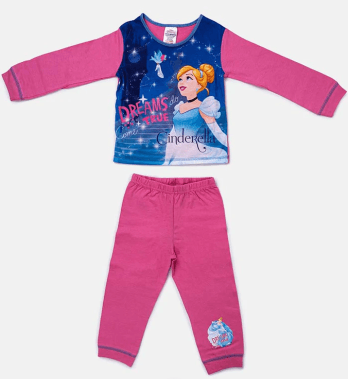 Cinderella Baby Girls Pink Blue PJs - Little Fashion