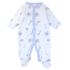 Blue Baby 3-Piece Romper, Bib & Hat Set (0-9M)