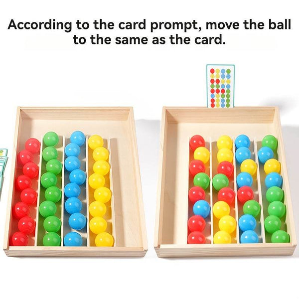 Color Sorting Board Game, Educational Toy, Sensory Aid - Little Fashion