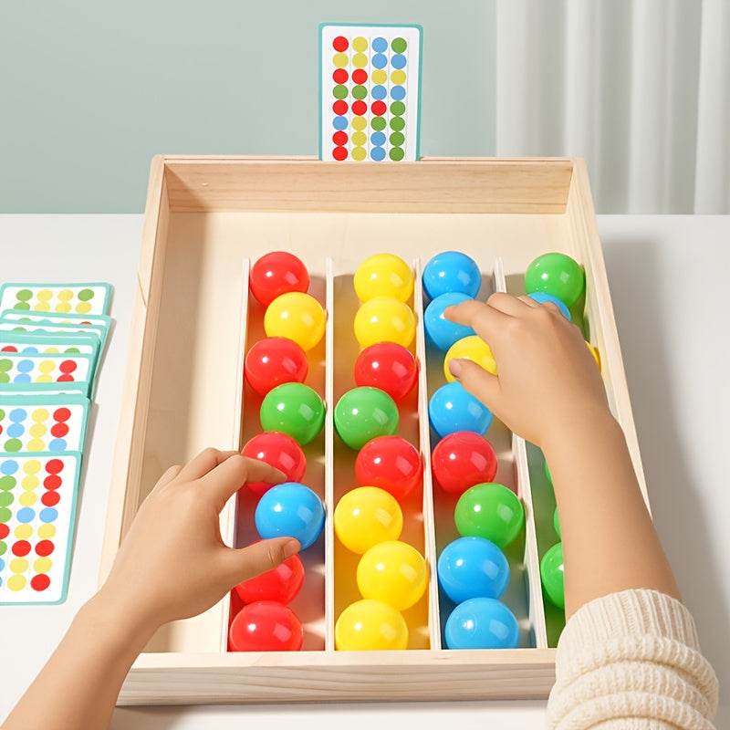 Color Sorting Board Game, Educational Toy, Sensory Aid - Little Fashion