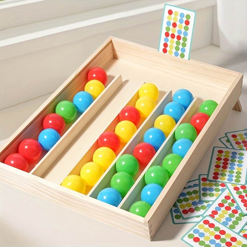 Color Sorting Board Game, Educational Toy, Sensory Aid - Little Fashion
