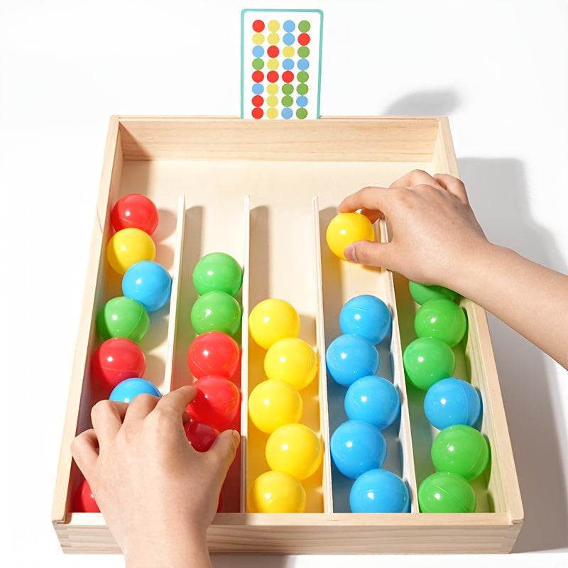 Color Sorting Board Game, Educational Toy, Sensory Aid - Little Fashion