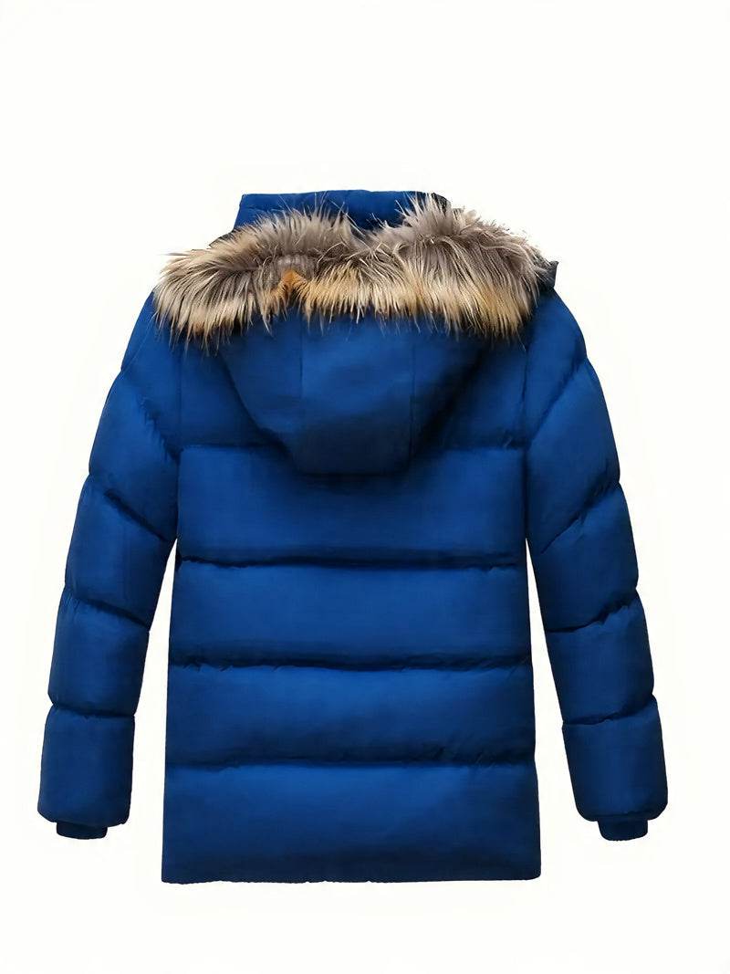 Cozy Fleece-Lined Zip-Up Jacket - Little Fashion