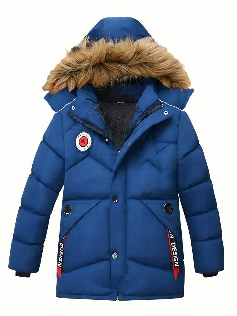 Cozy Fleece-Lined Zip-Up Jacket - Little Fashion