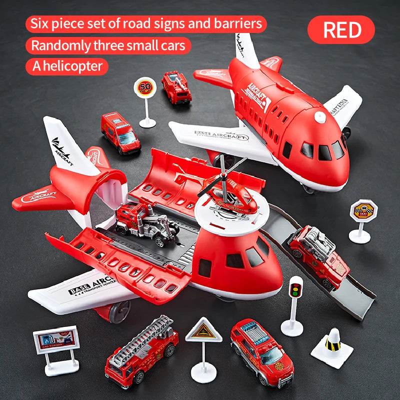 Creative Deforming Airplane Toy Combination Gift Set - Little Fashion