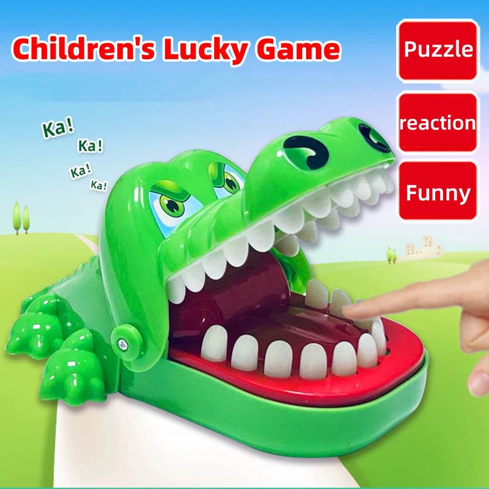 Crocodile Teeth Game – Funny Bite Finger Toy for Kids - Little Fashion