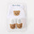 Cute Bear Baby Beige Breathable 2pc - Little Fashion