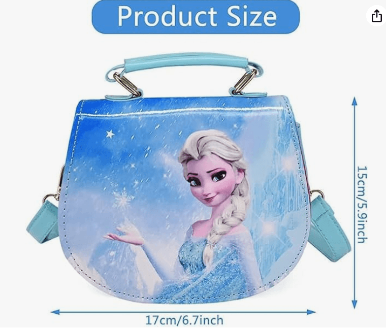 Cute Elsa Frozen Girl's Shoulder Bag - Little Fashion