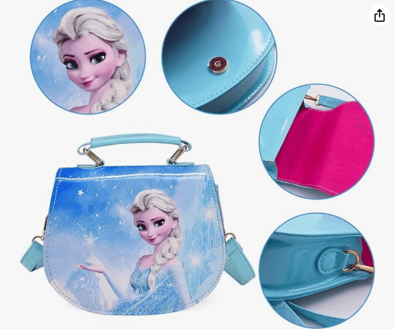Cute Elsa Frozen Girl's Shoulder Bag - Little Fashion