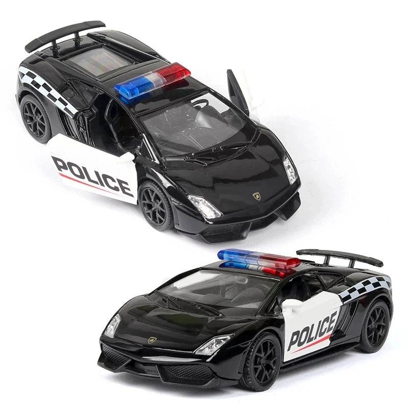Diecast Police & Sports Car Models - 1/36 Scale - Little Fashion