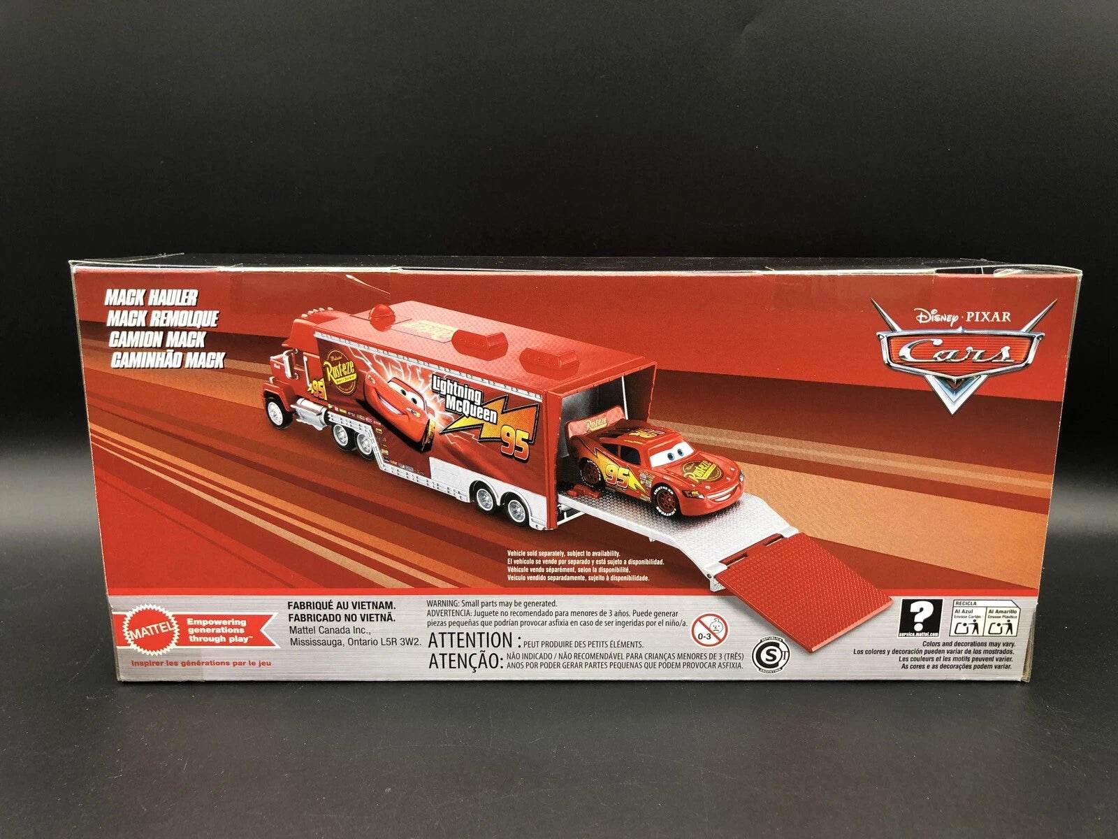 Disney Cars Mack Truck Hauler Toy - Little Fashion