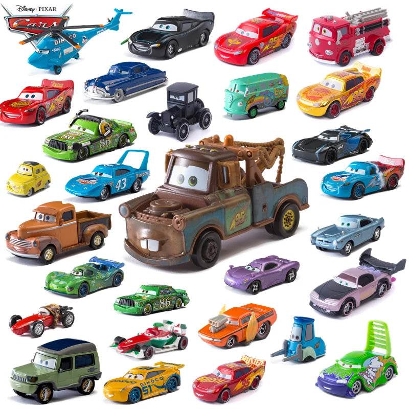 Disney Pixar Cars Metal Toy Set - Ultimate Race Collection - Little Fashion