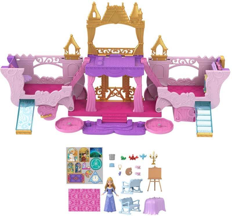Disney Princess 2-in-1 Carriage Castle Playset - Little Fashion
