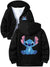 Disney Stitch Plush Zip-Up Hoodie - Little Fashion