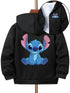 Disney Stitch Plush Zip-Up Hoodie - Little Fashion