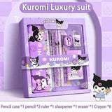 Sanrio Stationery Set: Pencils, Erasers & Rulers - Little Fashion