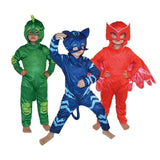 Kids' Catboy Anime Hero Costume with Mask - Little Fashion
