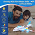 Electric Aeroplane Toy with Music & LED Lights - Little Fashion