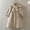 Baby Girls' Embroidered Floral Cotton Dress - Little Fashion