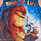T-shirt with 'Circle of Life' design featuring characters from 'The Lion King'.