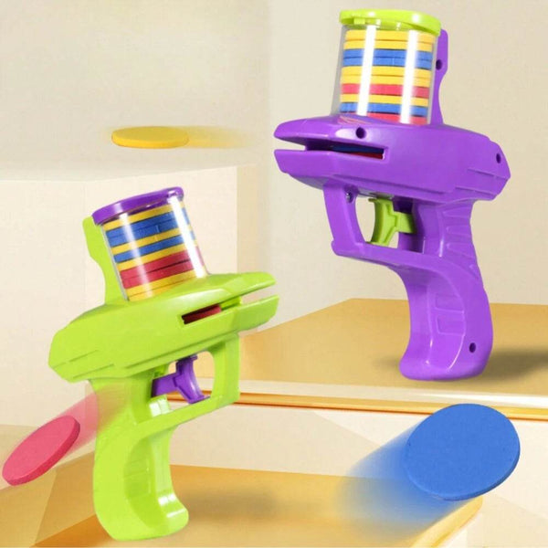 Foam Disc Launcher Toy – Flying Shooter Game for Kids - Little Fashion