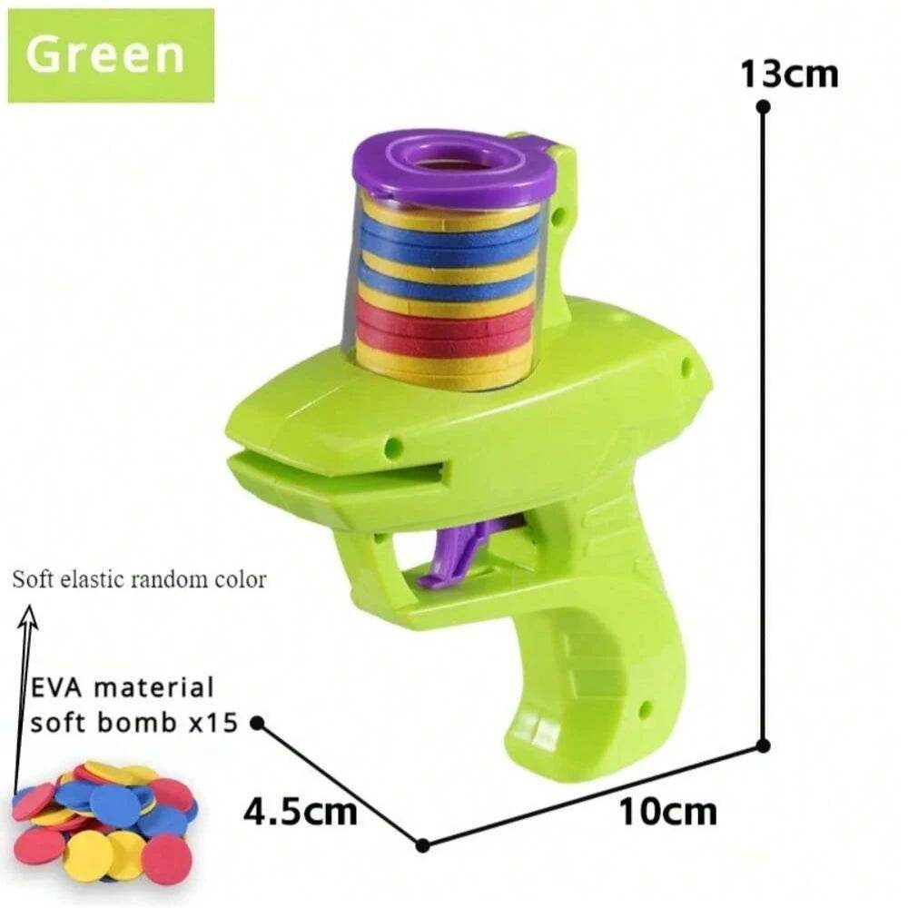 Foam Disc Launcher Toy – Flying Shooter Game for Kids - Little Fashion