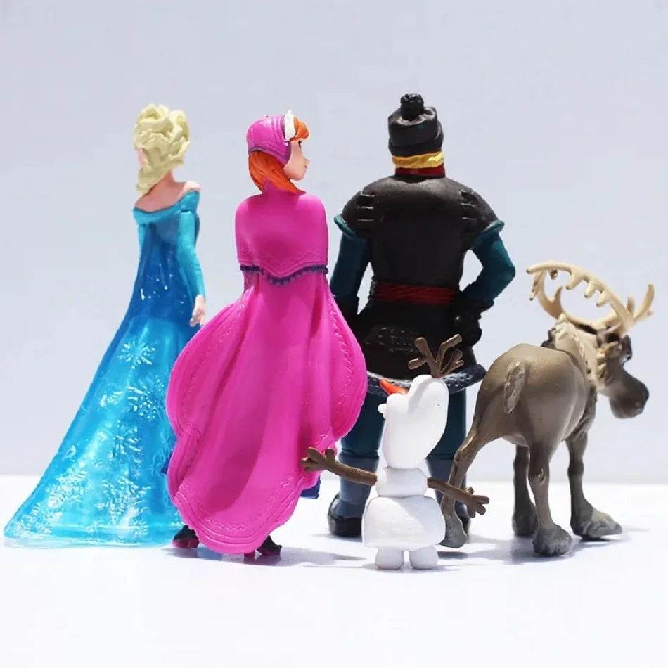 Frozen 5-Piece Anna, Elsa & Olaf Figure Set - Little Fashion