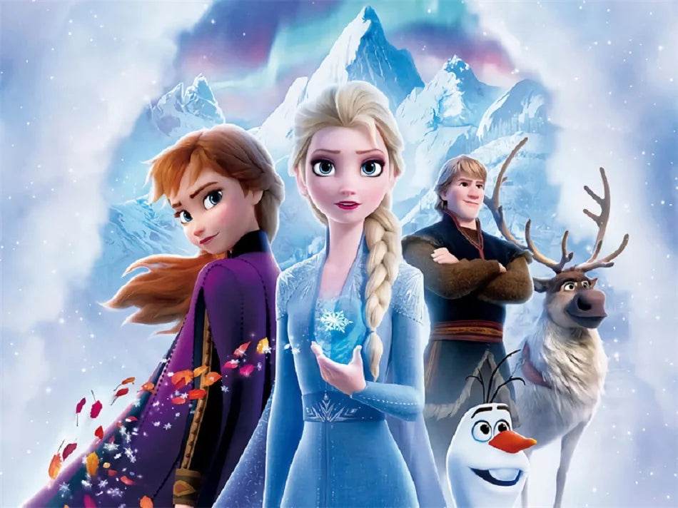 Frozen 5-Piece Anna, Elsa & Olaf Figure Set - Little Fashion