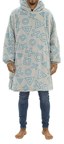 Fully Licensed Hugzee PlayStation Hooded Sherpa Fleece - Little Fashion