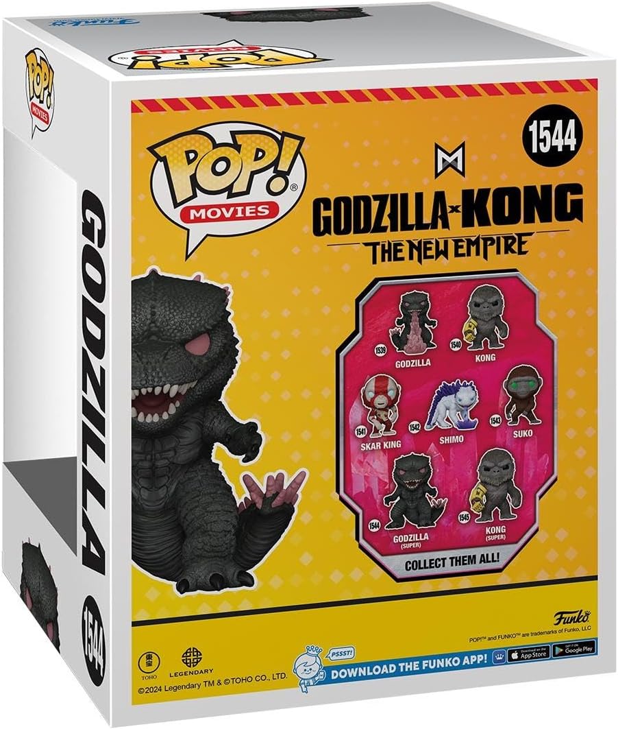 Funko Pop Godzilla 1544 Vinyl Figure – 6" - collection_name