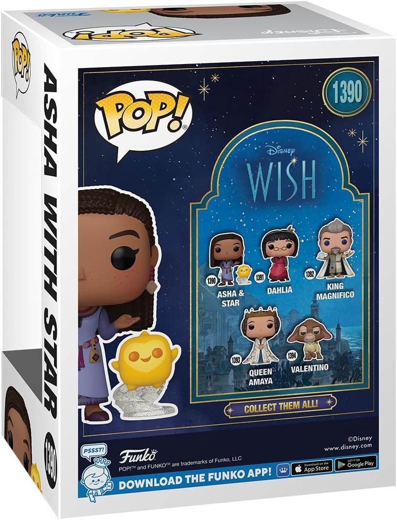 Funko POP Wish Asha with Star Vinyl Figure - Little Fashion