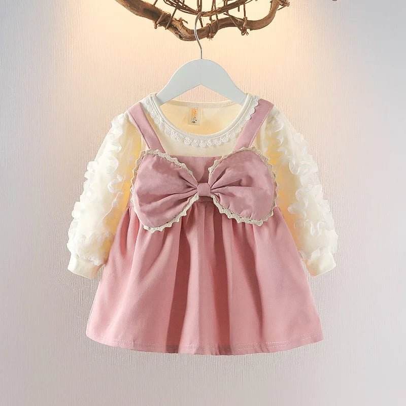 Girls' Autumn Dress: Stylish Baby Princess Clothes - Little Fashion