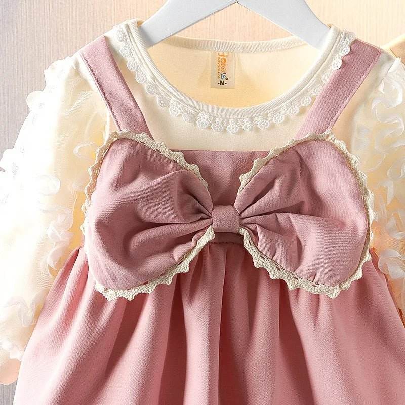 Girls' Autumn Dress: Stylish Baby Princess Clothes - Little Fashion