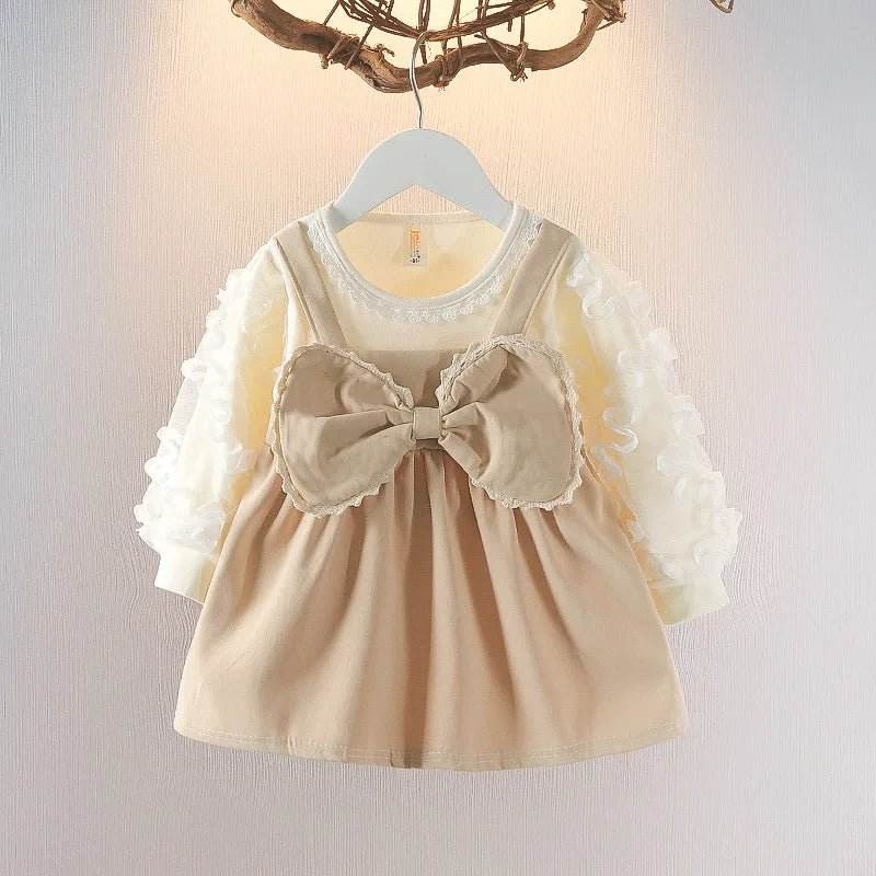 Girls' Autumn Dress: Stylish Baby Princess Clothes - Little Fashion
