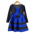 Girls' Blue Striped Dress & Bolero Set - Little Fashion