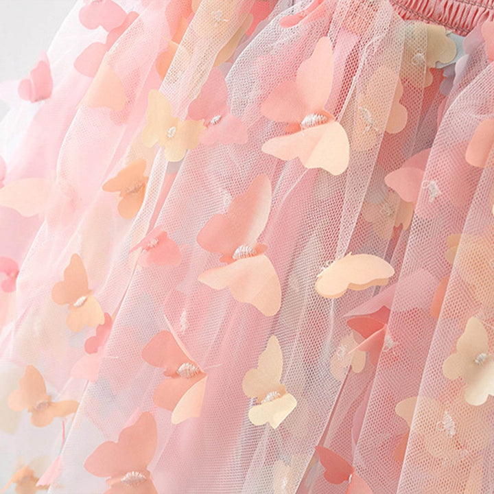 Girls Butterfly Wings Party Dress (Ages 3-10) - Little Fashion