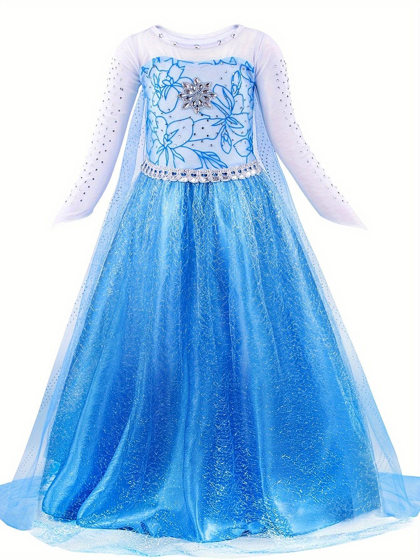 Girls' Frozen Princess Dress Up & Accessories Set - Little Fashion