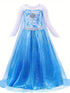 Girls' Frozen Princess Dress Up & Accessories Set - Little Fashion