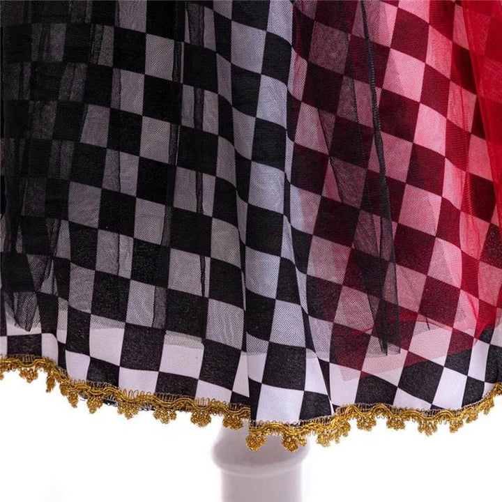 Girls' Queen of Hearts Halloween Costume - Little Fashion