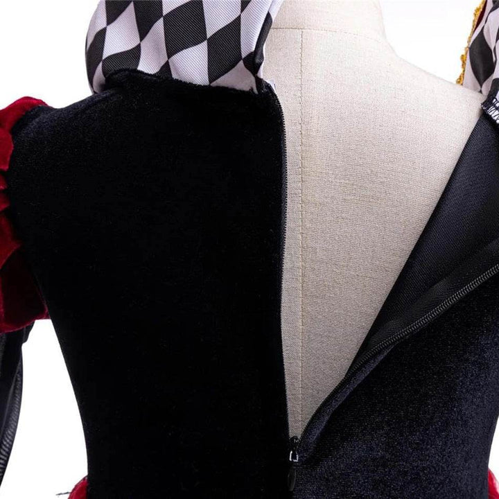 Girls' Queen of Hearts Halloween Costume - Little Fashion