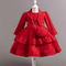 Girls Red Princess Birthday Dress Set – Fancy Gown - Little Fashion