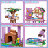 Girls' Treehouse Building Blocks | Friends Bricks Toy Gift - Little Fashion