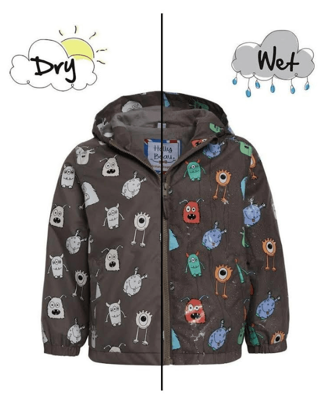 Holly & Beau Colour Changing Raincoat for Kids - Little Fashion