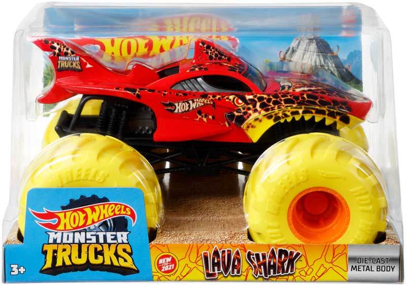 Hot Wheels 1:24 Scale Monster Trucks - Little Fashion