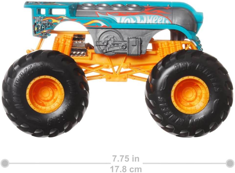 Hot Wheels Monster Trucks 1:24 Assorted - Little Fashion