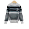 Striped 3-Color Kid's Jumper For Winter - Little Fashion